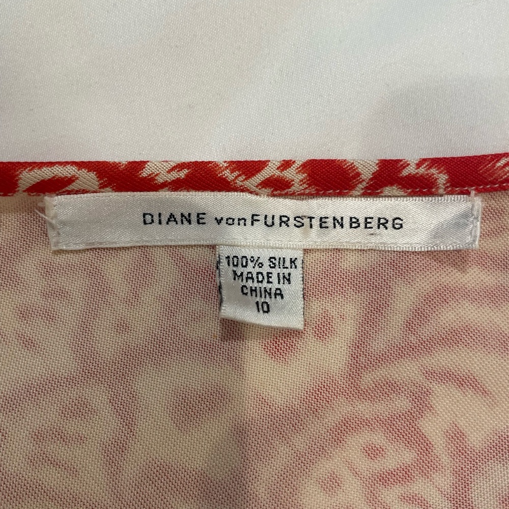 Diane von Furstenberg silk midi dress